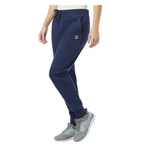 NEW Fila Ladies' Heritage Fleece Jogger Sweatpants - Picture 1 of 5